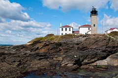 Famous Beavertail Lighthouse is Popular Rhode Island Attraction